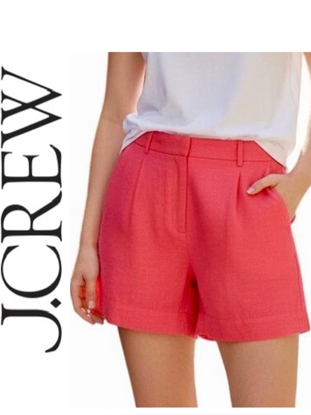 J.Crew Tailored Linen Shorts